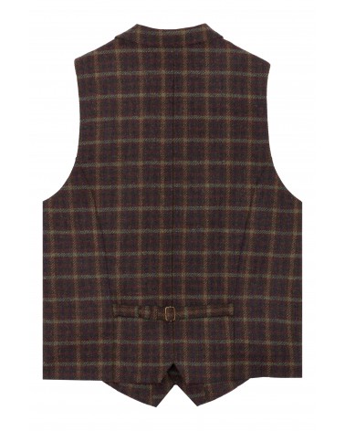 Veston carreaux bordeaux TOM CLIPPERTOWN®
