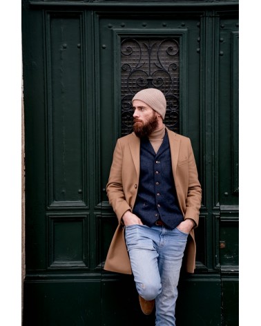 Navy notched lapel waistcoat TOM CLIPPERTOWN®