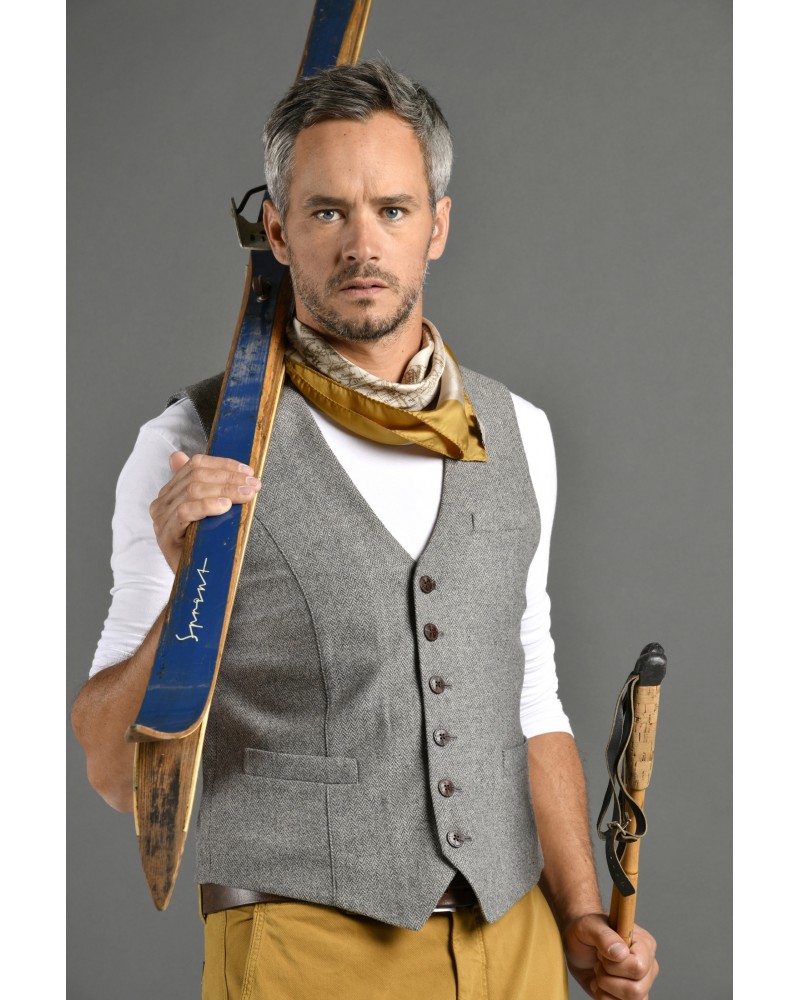 GILET 4 POCHES SHETLAND