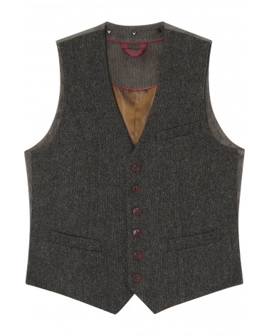 GILET COSTUME TWEED CHINÉ Tom Clippertown ©